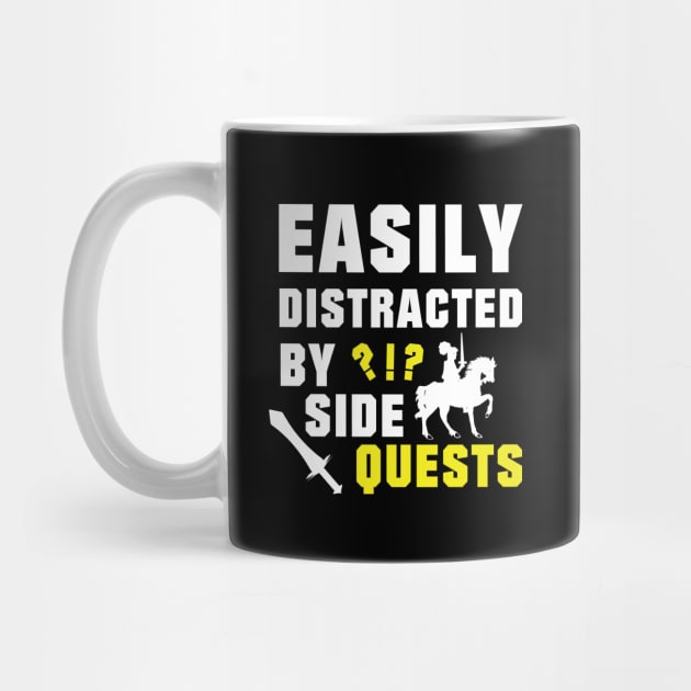 Easily Distracted By Side Quests Procrastination by Shadowisper